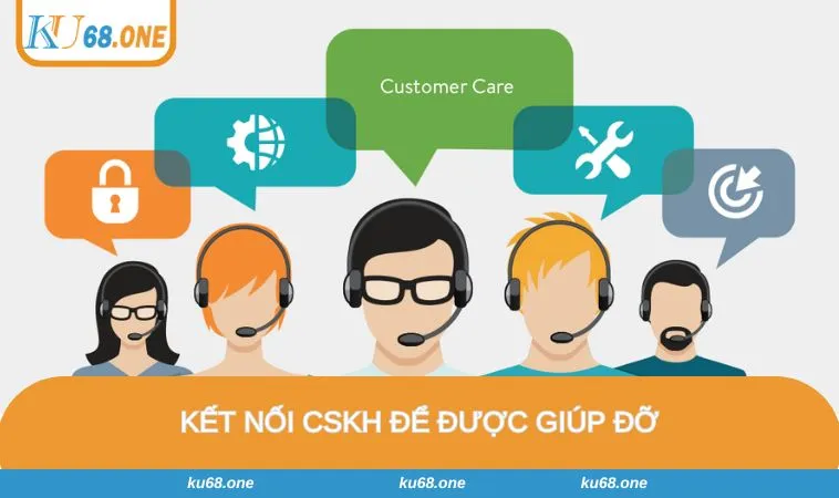 Kết nối CSKH của cổng game để nhận giúp đỡ