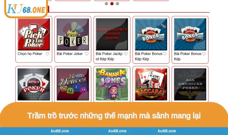 Trầm trồ trước những thế mạnh mà sảnh mang lại