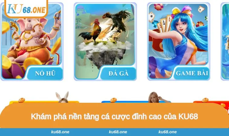Khám phá nền tảng cá cược đỉnh cao của KU68
