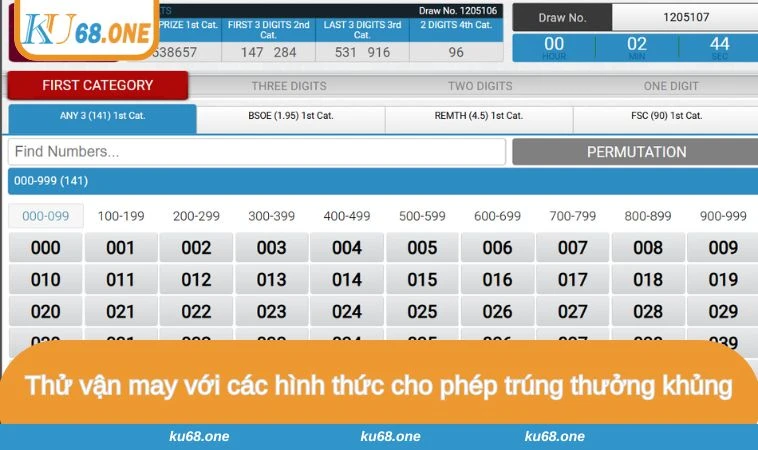 Thử vận may với các hình thức cho phép trúng thưởng khủng